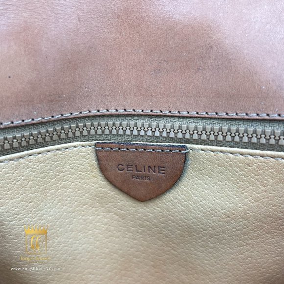 CELINE TRIOMPHE VINTAGE CROSSBODY BAG - Picture 7 of 9